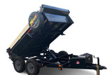 Miska 5 Ton Scissor Lift Dump Trailer