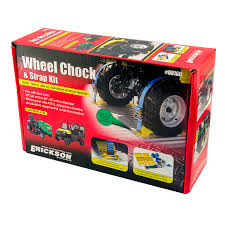 Erickson Wheel Chock with Strap Kit 