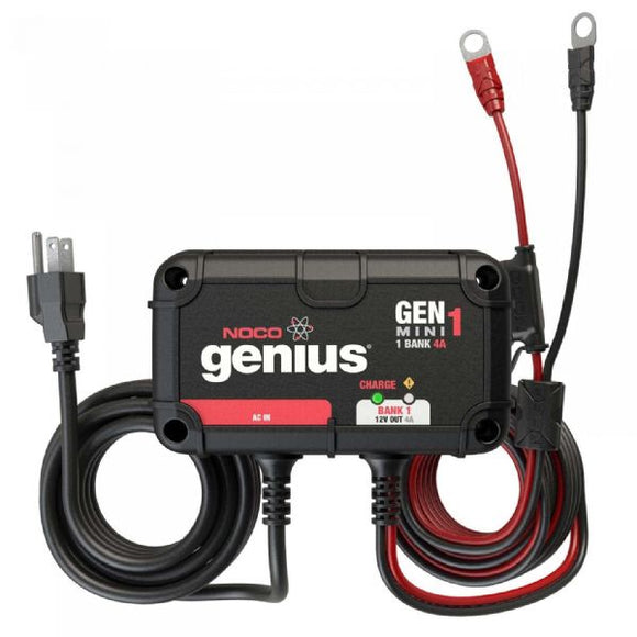 Noco Genius 1 Bank 4 Amp On-Board Battery Charger